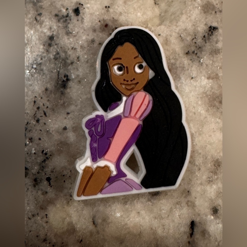 Croc charm RAPUNZEL from bitz of culture